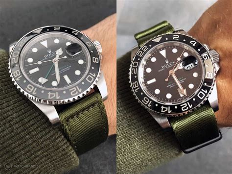 rolex green nato strap|best nato strap for rolex.